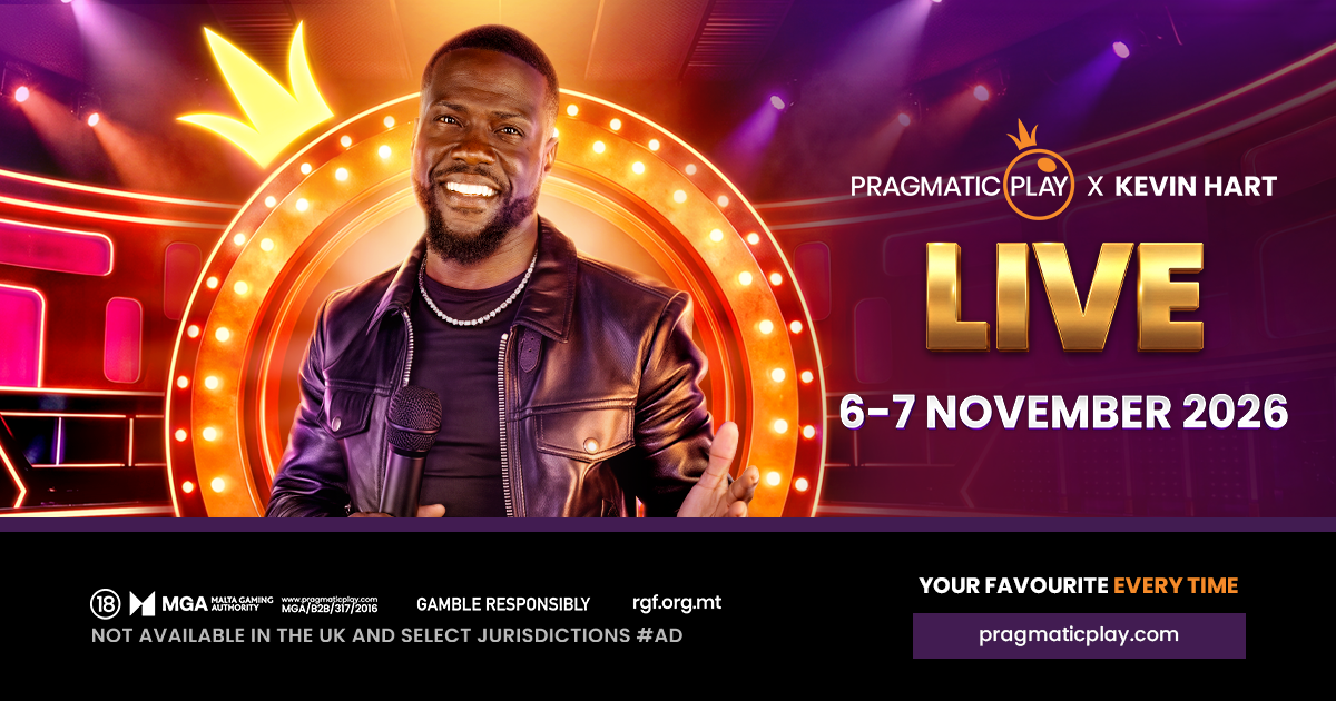  PRAGMATIC PLAY PARTNERS WITH KEVIN HART FOR UNFORGETTABLE LIVE CASINO EXPERIENCE